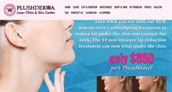 Desktop Screenshot of plushdermalaser.com